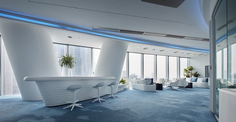 上?，F(xiàn)代感強(qiáng)的辦公室設(shè)計(jì)