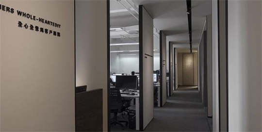 上海禪意極簡辦公室裝修風格，